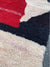 Red and Black Beni Ourain Rug 8x10 rugs,Moroccan rug ,azilal area rug,morrocan rug handmade berber rugs,-rugs , 8x10 rug, rugs