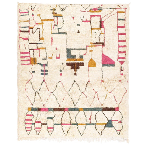 Azilal Moroccan rug tribal, 8x10 rugs boemian rugs for living room rug , bohemian 9x12 rug