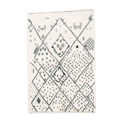 Black and White Tribal Authentic 8x10 rugs,Moroccan rug ,beni ourain area rug,morrocan rug handmade berber rugs,-rugs , 8x10 rug, rugs