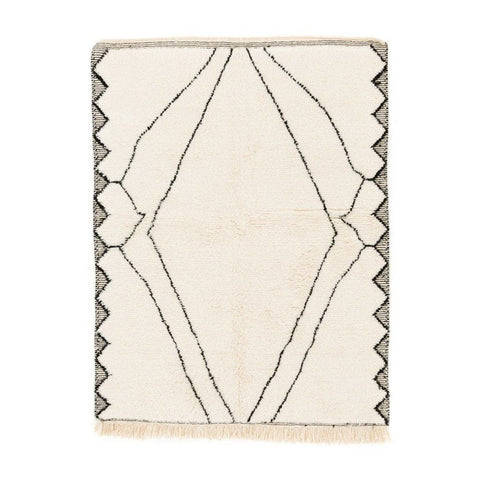 Black and White Moroccan 8x10 rugs,Moroccan rug ,beni ourain area rug,morrocan rug handmade berber rugs,-rugs , 8x10 rug, rugs , 9x12 rugs