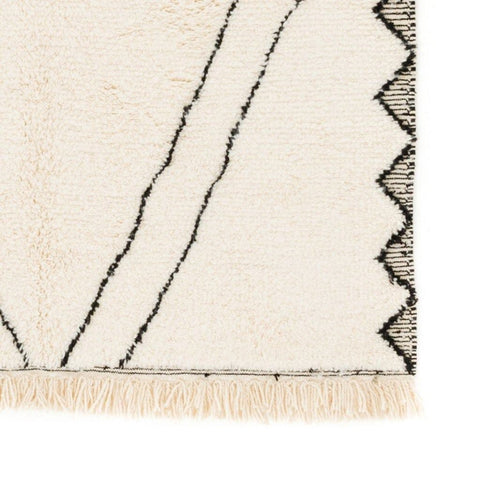 Black and White Moroccan 8x10 rugs,Moroccan rug ,beni ourain area rug,morrocan rug handmade berber rugs,-rugs , 8x10 rug, rugs , 9x12 rugs