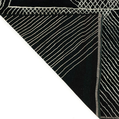 Black 8x10 rugs for living room rug,Moroccan rug ,beni ourain area rug,berber rug contemporary wool rugs,-rugs , 8x10 rug, rugs , 9x12 rugs
