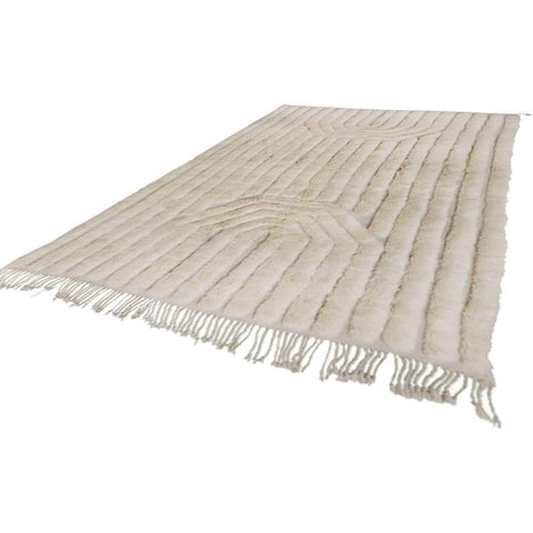 Textured Moroccan rug , custom rugs for living room rug ,wool area 8x10 rug, off-white rugs