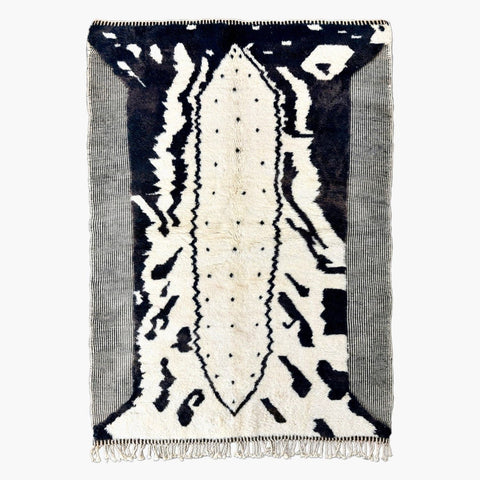 Zebra print 8x10 rugs for living room rug,Moroccan rug ,beni ourain area rug,berber rug abstract wool rugs,-rugs , 8x10 rug,rugs ,9x12 rugs
