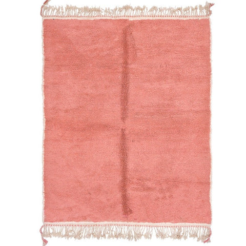 Salmon pink Moroccan rug , rugs for living room rug , handmade rug berber 8x10 rug