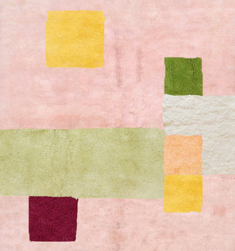 Blush pink Moroccan rug , -rug abstract rug berber , 8x10 rugs for living room rug