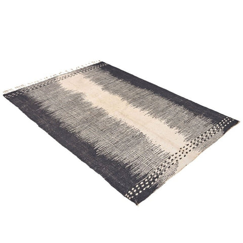 Flatweave stripes moroccan rug , Flatweave custom made for living room rug , handmade with natural wool area rug, contemporary moroccan rug