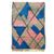 Abstract Moroccan rug Blue and Pink rug , custom rugs for living room rug , handmade rugs rugs,berber rug