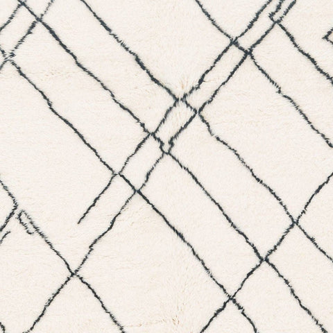 Geometric white area rug 8x10 rugs for living room rug,Moroccan rug ,beni ourain area rug,berber rug abstract wool rugs,-rugs, 8x10 rug,rugs