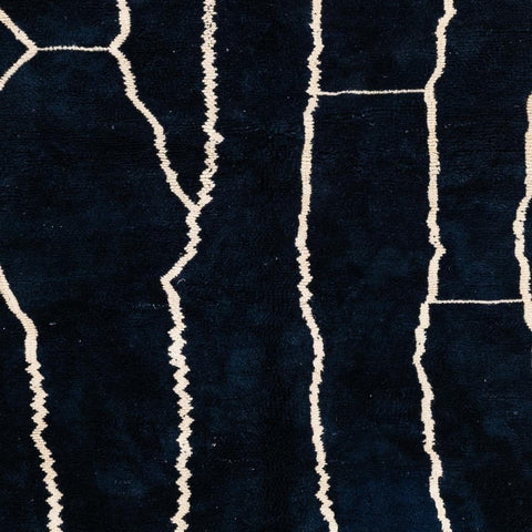 Black and White abstract rug 8x10 rugs Beni Ourain ,Moroccan rug ,azilal area rug,morrocan rug handmade berber rugs,-rugs , 8x10 rug, rugs