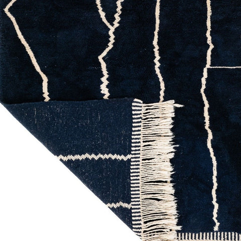 Black and White abstract rug 8x10 rugs Beni Ourain ,Moroccan rug ,azilal area rug,morrocan rug handmade berber rugs,-rugs , 8x10 rug, rugs