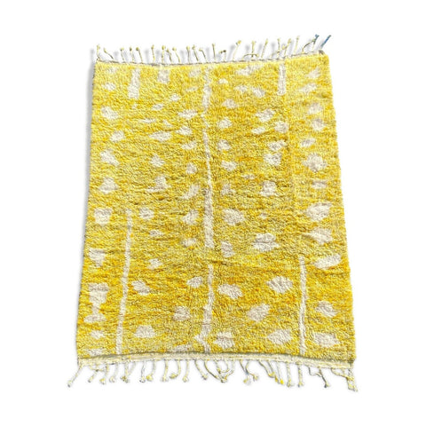 Beni ourain 8x10 rugs in Yellow design ,Moroccan rug ,azilal area rug,morrocan rug handmade berber rugs,-rugs , 8x10 rug, rugs