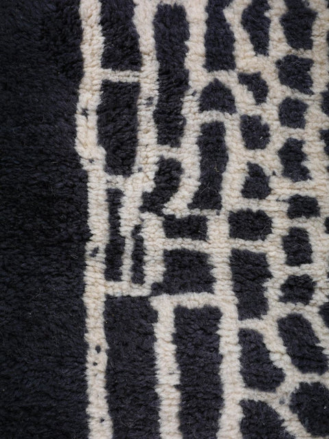 Black 8x10 rugs for living room rug,Moroccan rug ,beni ourain area rug,berber rug abstract wool rugs,-rugs , 8x10 rug, rugs , 9x12 rugs
