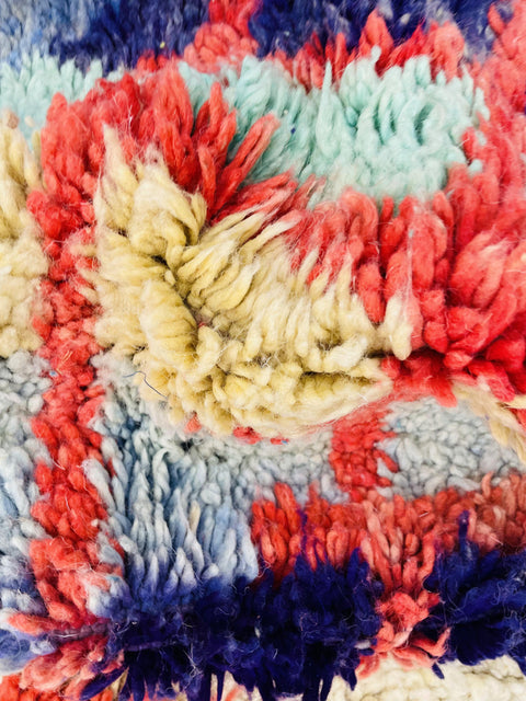 Moroccan rug , Beni ourain rug ,pink  rug, Wool rug , 8x10 rug ,Handmade rug, Area rug, rug for livingroom