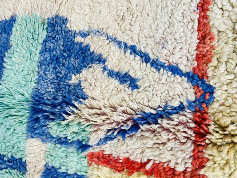 Moroccan rug , Beni ourain rug ,pink  rug, Wool rug , 8x10 rug ,Handmade rug, Area rug, rug for livingroom