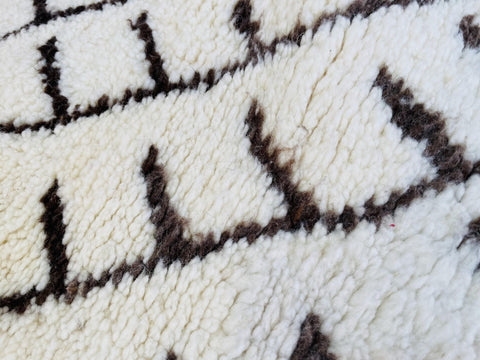 Abstract Moroccan Rug, Handmade Rug, Authentic Moroccan Rug, Abstract Berber Rug,  Wool Rug, Sheep Wool Rug, Bohemian,Beni ourain rug