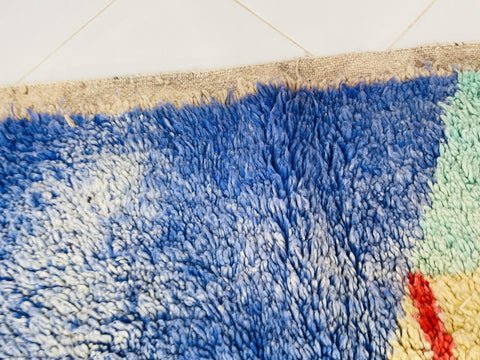 Moroccan rug , Beni ourain rug ,pink  rug, Wool rug , 8x10 rug ,Handmade rug, Area rug, rug for livingroom