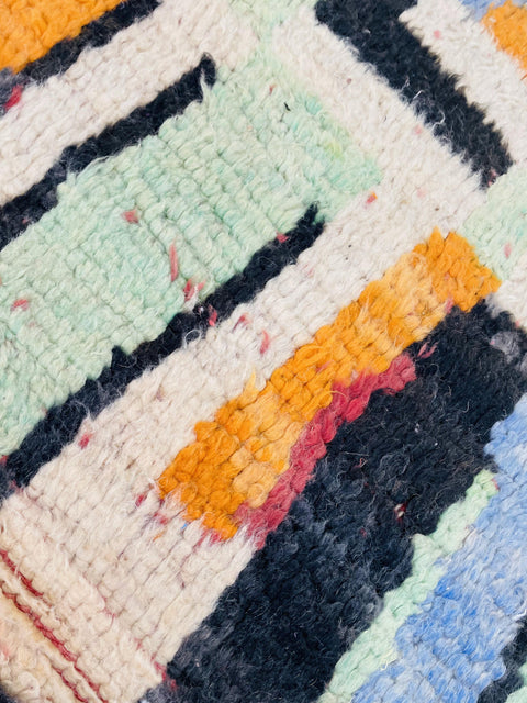 Goregous Boujaad Tribal Moroccan Rug, Moroccan Rug, Area Rug,Handmade Rug,Berber Rug, Vintage Rug, 8x10 rugs , Azilal Rug