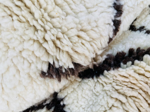 Abstract Moroccan Rug, Handmade Rug, Authentic Moroccan Rug, Abstract Berber Rug,  Wool Rug, Sheep Wool Rug, Bohemian,Beni ourain rug