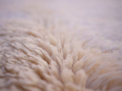 Moroccan rug white - Solid white rug - Plain white rug - Minimalist rug - Beni ourain rug - Handmade rug - Moroccan area rug