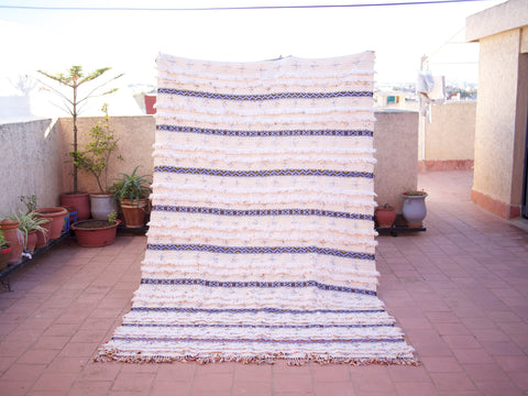 Moroccan Wedding Blanket, Wool Moroccan Rug, Berber Rug, Pink Wool Rug, Made Moroccan Rug