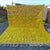 Yellow Berber modern extra soft Beni Ourain rug , beni ourain custom and handmade with natural wool