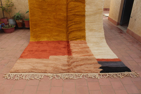 BEST SELLER Design extra soft Beni Ourain rug , beni ourain custom and handmade with natural wool