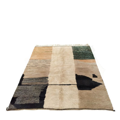 Abstract rug in gorgeous design, rugs for living room rug , handmade wool area rug,8x10 rug