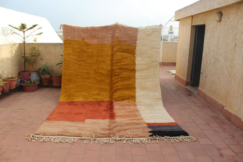 BEST SELLER Design extra soft Beni Ourain rug , beni ourain custom and handmade with natural wool