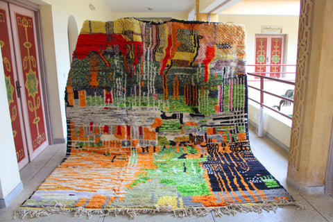 BEST SELLER extra soft Beni Ourain rug , beni ourain custom and handmade with natural wool