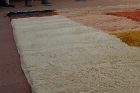 BEST SELLER Design extra soft Beni Ourain rug , beni ourain custom and handmade with natural wool
