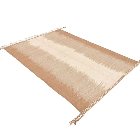 Kilim neutral moroccan rug , Flatweave custom made for living room rug , handmade with natural wool area rug, contemporary moroccan rug - Africancreates