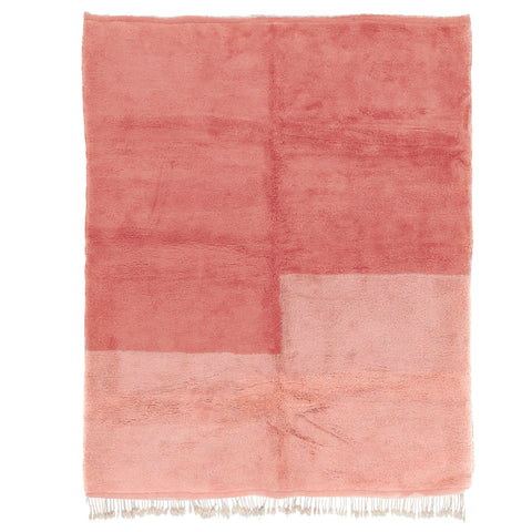 Moroccan rug gorgeous contemporary design , custom made area rug for living room , handmade with natural wool , beni mrirt pink berber rug - Africancreates