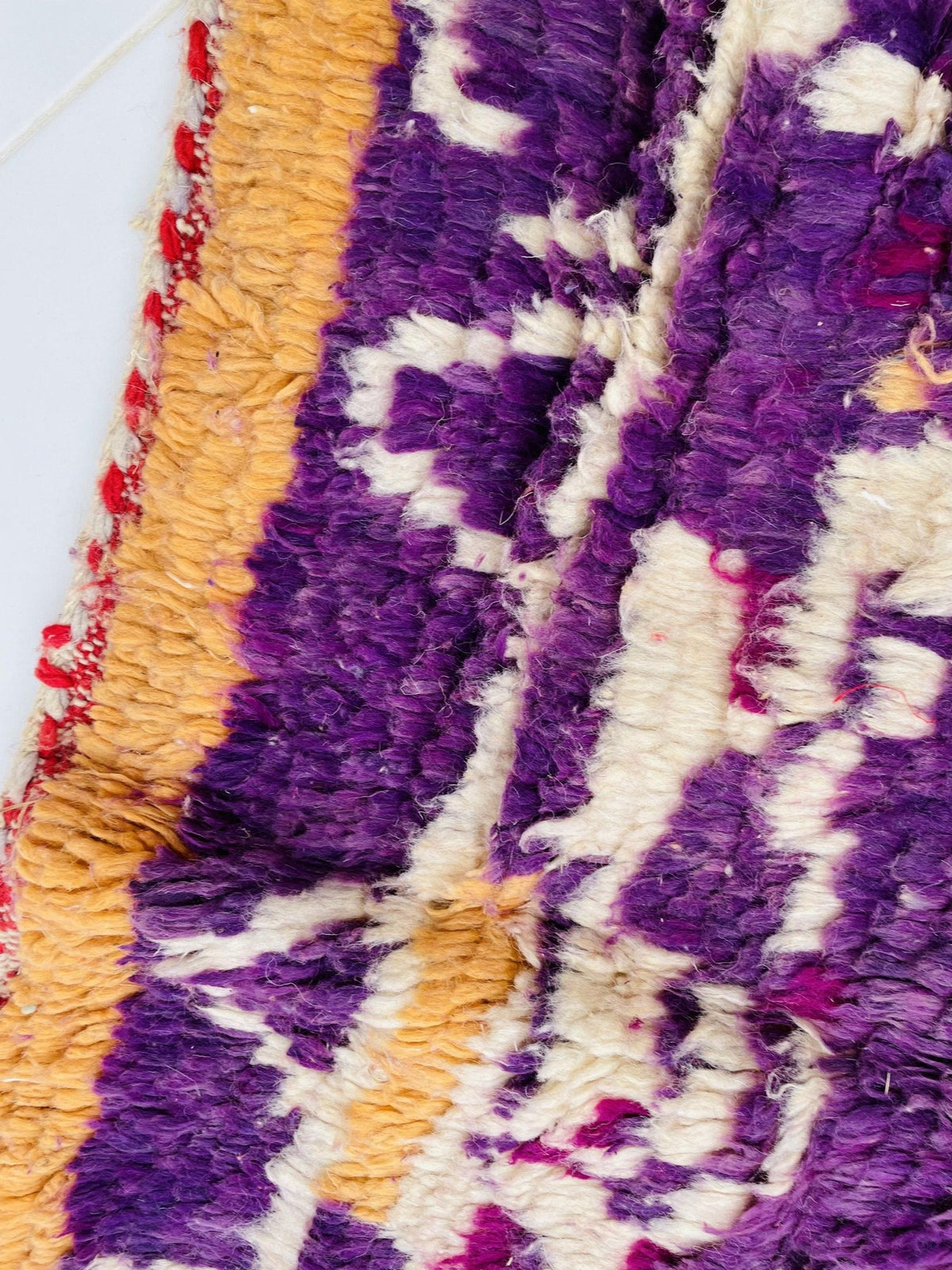 Moroccan Rug, Handmade Rug, Vintage Authentic Moroccan Rug, Abstract Berber Rug,Wool Rug, Sheep Wool Rug, Beni ourain rug - Africancreates