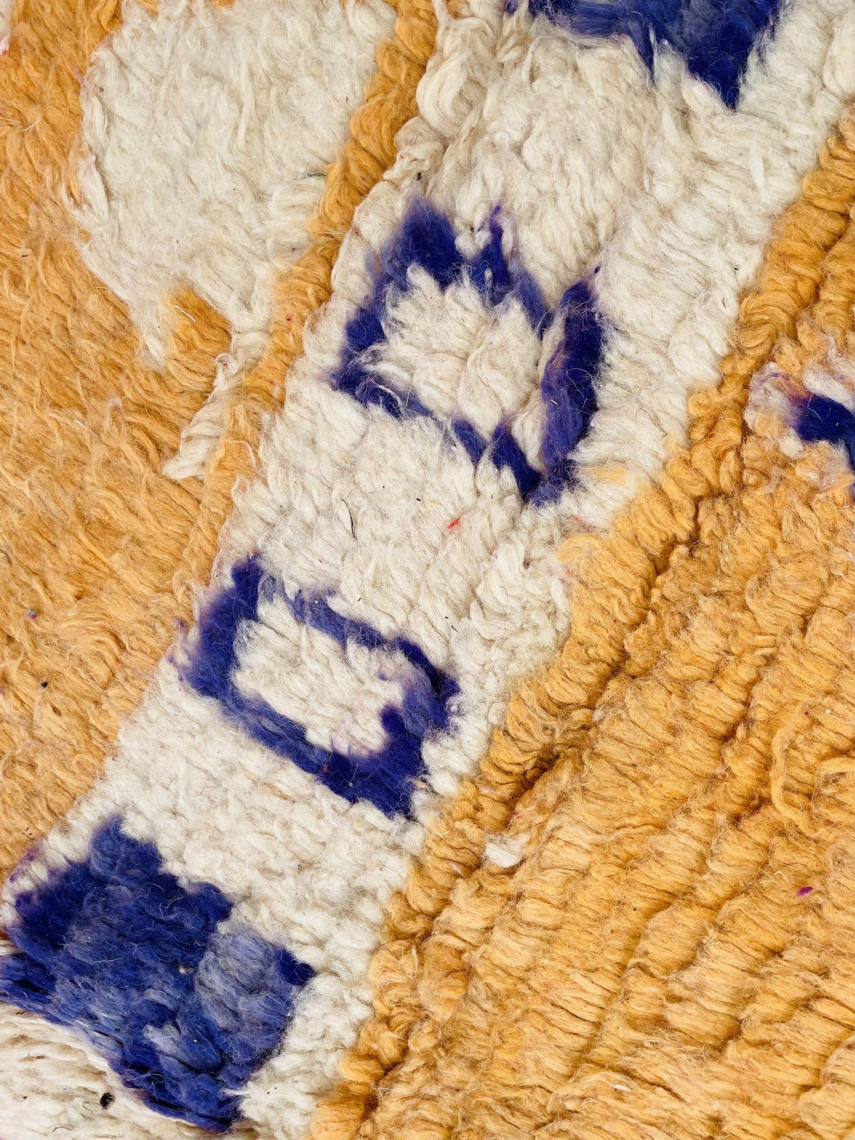 Moroccan Rug, Handmade Rug, Vintage Authentic Moroccan Rug, Abstract Berber Rug,Wool Rug, Sheep Wool Rug, Beni ourain rug - Africancreates