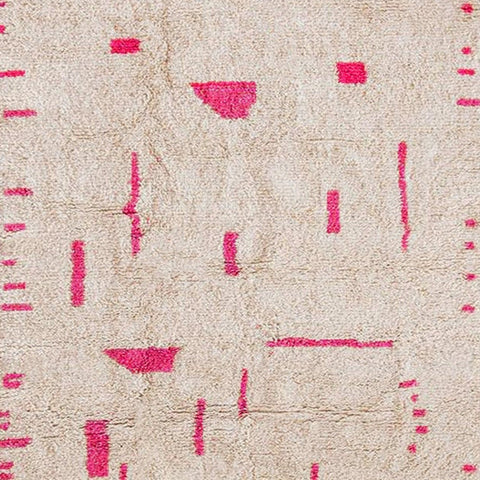 Moroccan rug in pink rusty abstract rug design, custom rugs for living room rug , handmade 8x10 rug berber , -rug - Africancreates