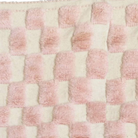 Moroccan rug textured pink beni ourain rug design , custom rugs for living room rug , abstract rugs rugs - Africancreates