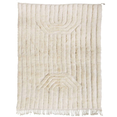 Textured Moroccan rug , custom rugs for living room rug ,wool area 8x10 rug, off-white rugs - Africancreates