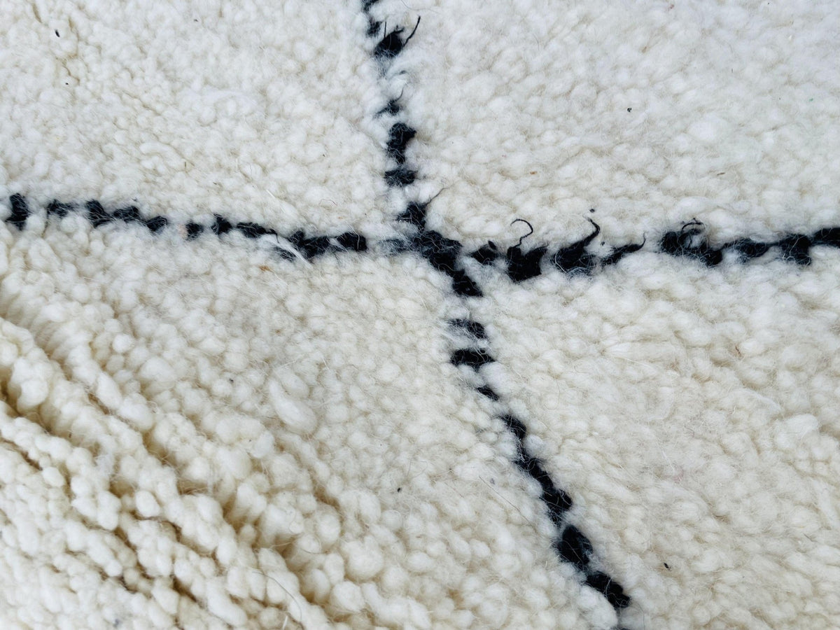 VINTAGE Moroccan Rug, Handmade Rug, Vintage Authentic Moroccan Rug, Abstract Berber Rug,Wool Rug, Sheep Wool Rug, Beni ourain rug - Africancreates